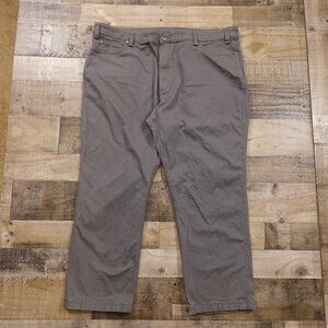 Duluth Trading DuluthFlex Fire Hose Relaxed Fit 5-Pocket Pants Men's 46x30 Gray‎